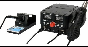 Yato YT-82458 - Soldeerstation 2-in-1 - Digitaal Display - ESD-safe