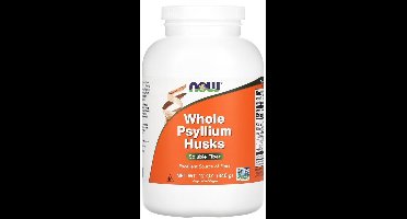 Now Foods Whole Psyllium Husks (340g) Unflavoured - Functionele voeding - Supervoeding