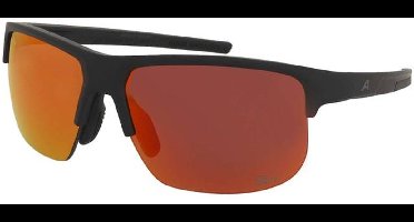 Zonnebril Alpina Eagle Q-Lite Black Matt/Red Mirror