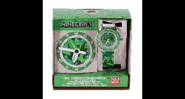 Accutime Minecraft kinderhorloge leren klokkijken - Time Teacher.