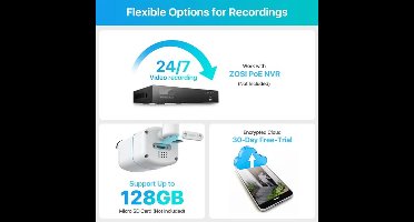 Beveiligingscamera - Buiten Camera met Nachtzicht - Camerabewaking - 2-Pack - 5MP 3K - PoE - IP Camera - AI Personen - Voertuigen Detectie - Ingebouwde Microfoon - 4500K Warm Licht - Waterdicht IP66 - 330x330x83mm