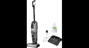 BISSELL CrossWave® OmniForce™ Select Vloerreiniger - Draadloze Stofzuiger met Dweilfunctie - Vlekkenreiniger voor Harde Vloeren - Snoerloze Steelstofzuiger - 2 in 1 Vacuum Cleaner met LED - Extra Krachtig 31aW - ZeroGap Technologie™ - 3912N