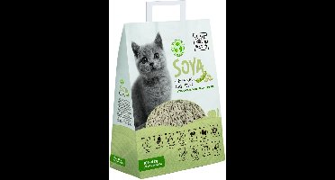 Mpets Soya Organic Cat Litter - Kattenbakvulling - 10 l Natural