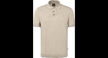 Bugatti poloshirt korte mouw beige