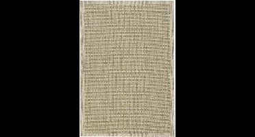 Giza Vloerkleed – Groen met Kader – Laagpolig & Modern – Voor Binnen & Buiten – 120x170 cm