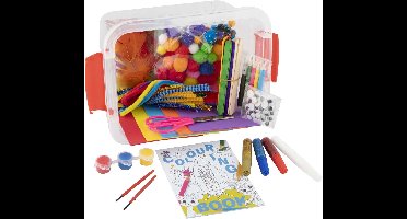 Creative Craft Group knutseldoos knutselmateriaal 240-delig creatief speelgoed.