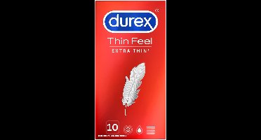 Durex Condooms Thin Feel Extra Thin 10st - 5 Stuks - Voordeelverpakking