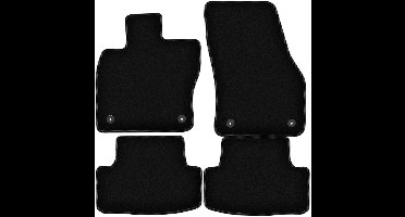 BASIC zwarte veloursmatten voor: Volkswagen T-Roc crossover (2017-)