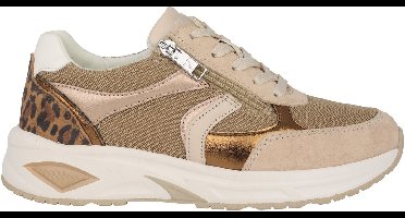 Waldläufer H-Jill - dames sneaker - Beige - maat 37.5 (EU) 4.5 (UK)