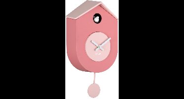 Karlsson Wandklok Grato Cuckoo - Lichtroze - 9.2x17.5x33.2cm - Wandklok Scandinavisch