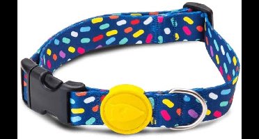 Morso - Halsband Hond Gerecycled Color Invaders Paars