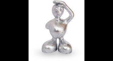 koop online Deco object 'De Visionair' Zilver van Niloc Pagen