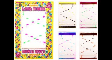 Kids fun Lava Loper rechthoekig - 14x9cm met lava-achtige textuur - 9121