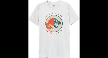 Jurassic Park United 1993 Heren T-shirt - wit - XXL