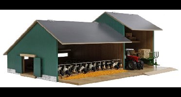 Kids Globe Stal met Landbouwloods 1:32