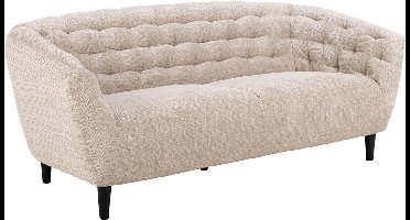 3-zits Bank Flora Beige Juto 191cm - Giga Living