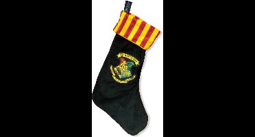 Hogwarts Harry Potter Fleece Christmas Stocking Woven Badge 47X30Cm