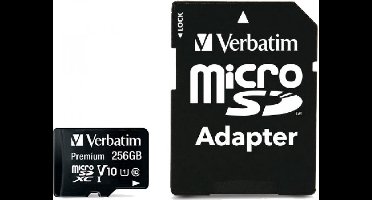 Verbatim Premium U1 MicroSDXC 256 GB - Class 10