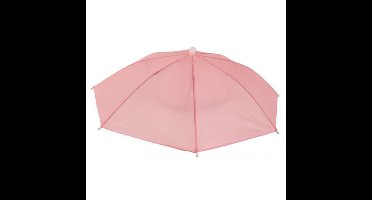 Hoofd paraplu - roze