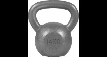 Gorilla Sports Kettlebell - Gewicht - Kettle Bell - Gietijzer - 14 kg