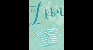 Een zoon! Van harte gefeliciteerd! Een leuk shirt speciaal voor de baby in de kleur van de kaart. Een leuke kaart om zo te geven of om bij een cadeau te voegen. Een dubbele wenskaart inclusief envelop en in folie verpakt.