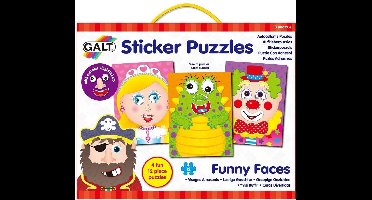 Puzzel - Grappige gezichten - 4x12st.