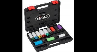 Vigor V6312/12 Dopééde Klauwen 12-delig voor Velgen