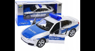 Wally BMW 335i polismodelauto metaal 1:3