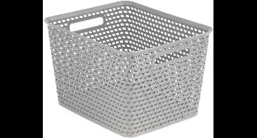 Curver Your Style L Opbergmand 18L Lichtgrijs