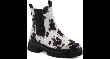 Marco Tozzi Dames Chelseaboot 2-25493-45 098 F-breedte Maat: 38 EU