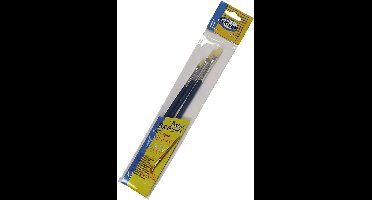 Centrum Penselen - set van 3x stuks - schilderen - kwasten - hobby - schoolspullen
