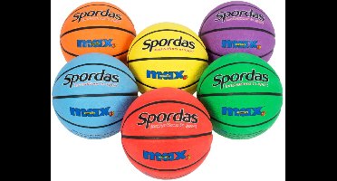 Spordas - Basketballen set van 6 - Max -Maat 7