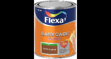 Flexa - Easycare Muren Muurverf - 100% Kastanje - Mengverf - 1 L