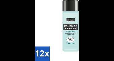 12 x Sence - Acetonvrij - Nagellakremover - Pompflacon - 175 ml - Nagellakremover - Acetonvrije Nagellakverwijdering - Pompflacon - Nagellak Verwijderen - Milde Nagellakverwijdering