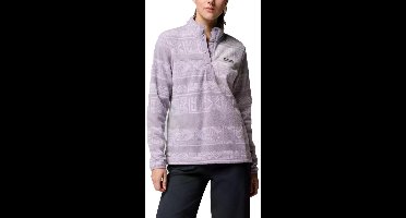 Columbia Benton Springs™ Printed Snap Fleece Met Halve Rits Paars M Vrouw