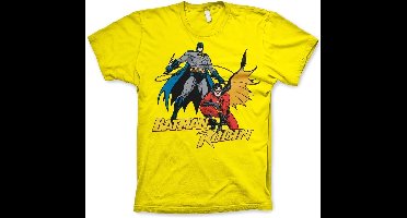 Batman & Robin T-Shirt Yellow-M