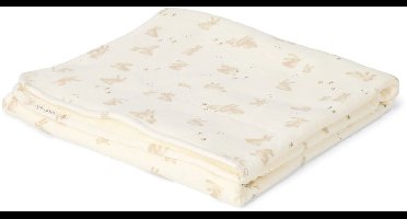 Ledikant deken - Wit - Newborn Naturals - Baby Bunny