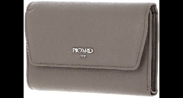 PICARD Leren portemonnee Bingo Flap Wallet Gravel Taupe