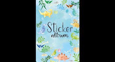 Stickeralbum Dino, formaat A5