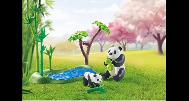 PLAYMOBIL My Life PROMO Aziatische tuin met panda 71762