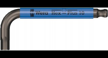 Wera 05022677001 Stiftsleutel Multicolour - Hex-Plus - 10 x 125mm - 950 SPKS