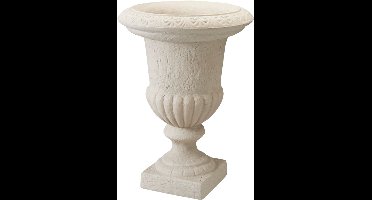 Nampook Bloempot Op Voet 37,5 X 53 Cm Kunststof- Zand kleur