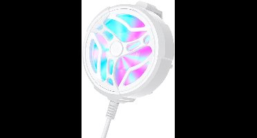 Koelventilator voor mobiele telefoon, universele halfgeleiderradiator voor mobiele telefoon, achterklem voor koelventilator voor draagbare mobiele telefoon, geschikt voor koellichaam van gameconsoleradiator voor mobiele telefoon