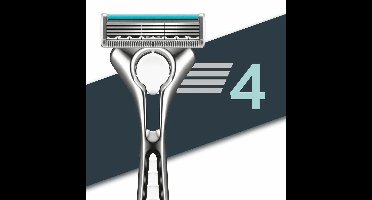 Wilkinson Quattro Scheermes Essential 4 - 6 x - Voordeelverpakking