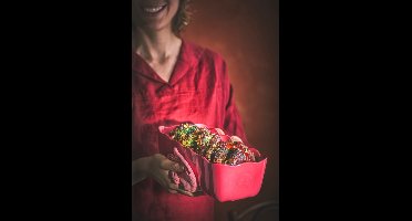 Emile Henry Madeleine Cakevorm - 285x130x90mm - Rose Candy