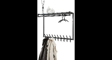 Kapstok Tenaro B 100 cm H 80 cm marmer zwart