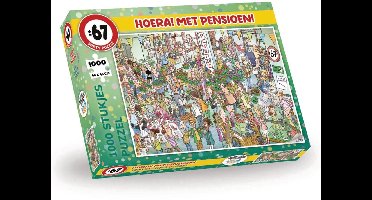 Party Puzzel - Hoera! Met Pensioen 1000 stukjes
