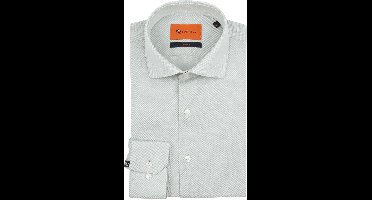 Suitable Knitted Light Green - Maat 40 - Heren - Overhemden Formeel