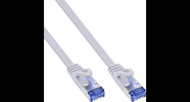UFTP CAT6a platte netwerkkabel | PVC | wit | 2 meter