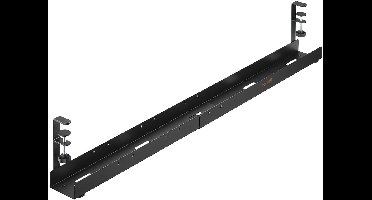 My Wall bureau kabelgoot met klembevestiging | 80/100/120 x 15,7cm | zwart